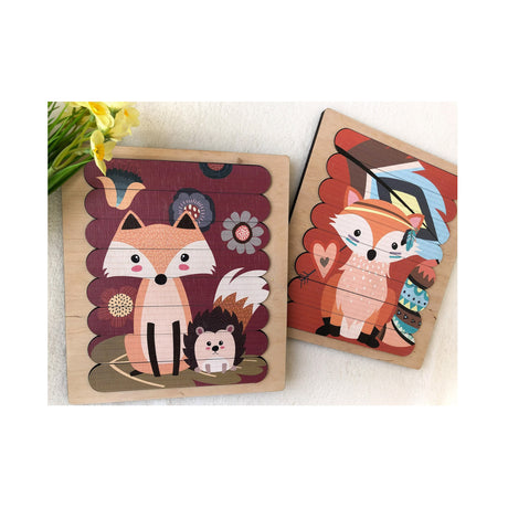 Toddler toys, Animal toy, Christmas gifts for kids, Wooden Puzzle, Puzzle For Kid, Animal Puzzle, Montessori Toys 2 year old, Toddler gifts - FistikPuzzles